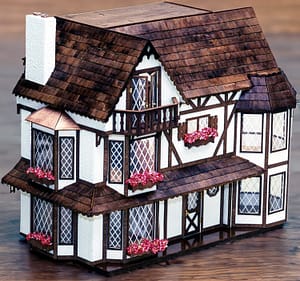 greenleaf tudor mansion Tudor mansion DIY dollhouse kit by Greenleaf
