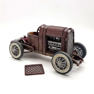 Steampunk roadster 3d model Steampunk vehicle miniature roadster 3D print file