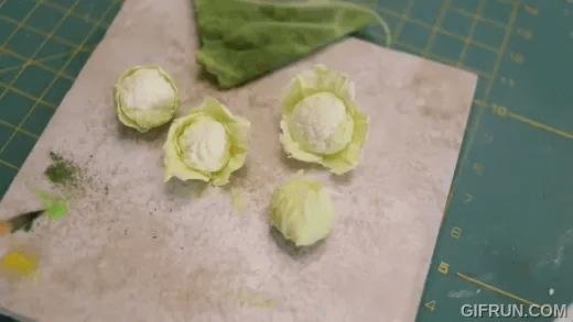 Paint made with pastel sticks and water Shaving off pigment powder from pastel sticks and mixing with water to make paint as demonstrated by Cecilia P